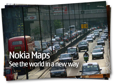 Nokia Mapy